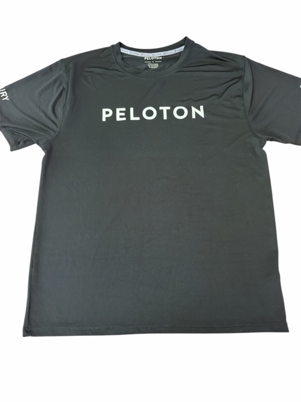 Peloton Black Century Club tshirt Men’s Large